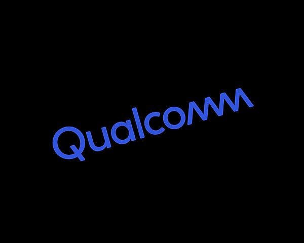 Qualcomm, rotated logo