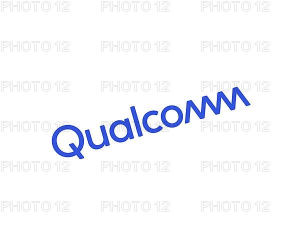 Qualcomm, rotated logo