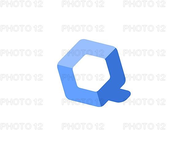 Qubes OS, rotated logo