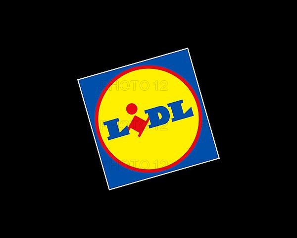 Lidl, rotated logo