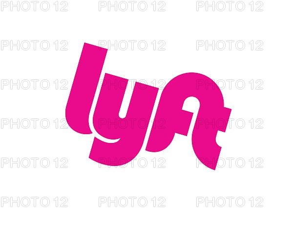 Lyft, rotated logo