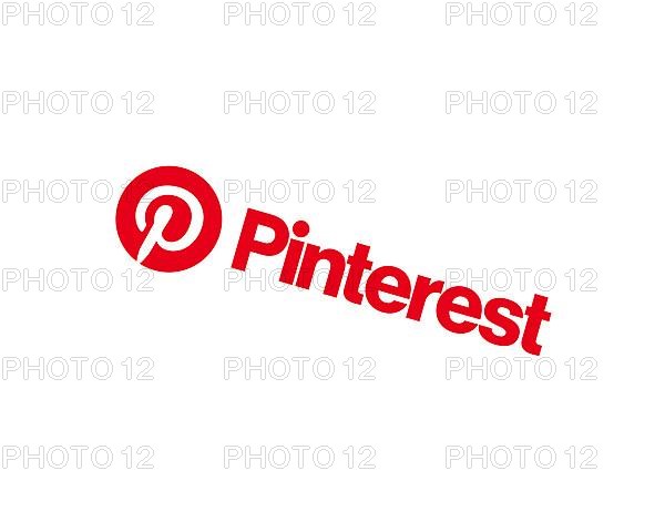 Pinterest, rotated logo