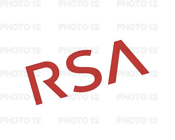 RSA Security, rotated logo