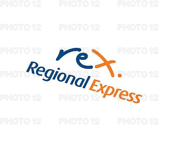 Regional Express Airline, rotated logo
