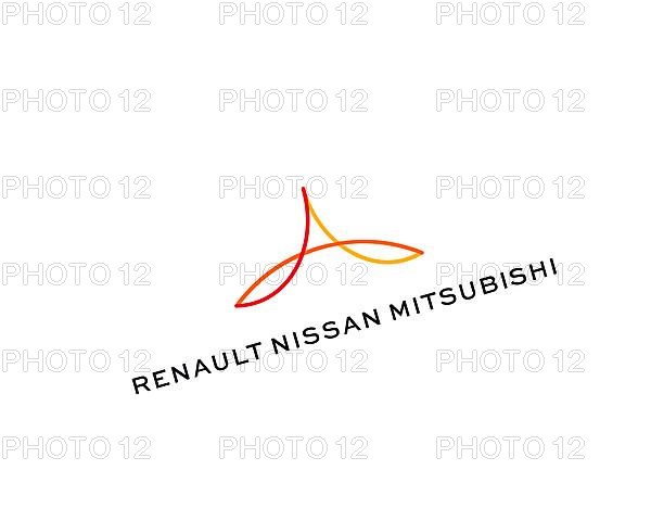 Renault-Nissan-Mitsubishi Alliance, Rotated Logo