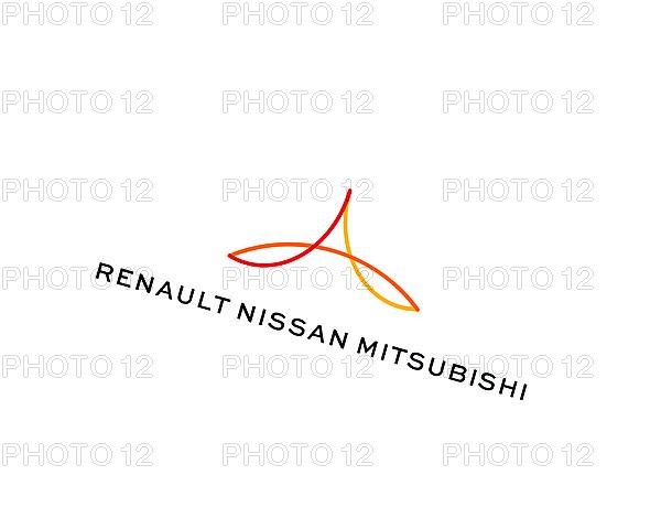 Renault-Nissan-Mitsubishi Alliance, Rotated Logo