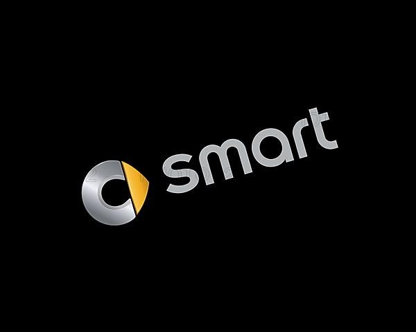 Smart marque, rotated logo