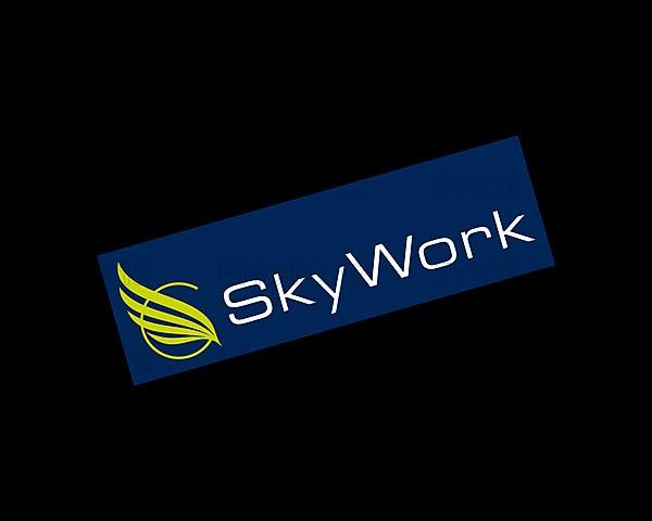 SkyWork Airline, rotated logo