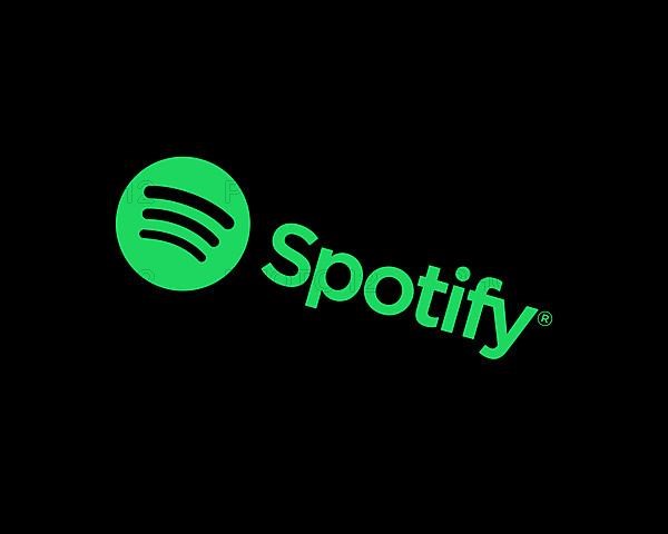 Spotify, rotated logo