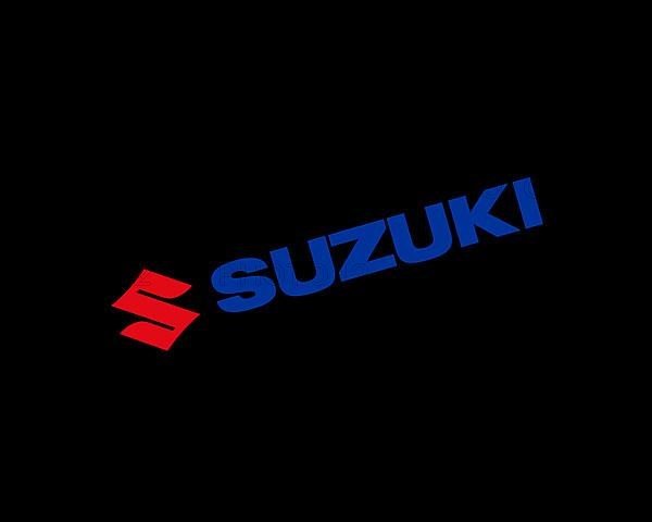 Suzuki, rotated logo