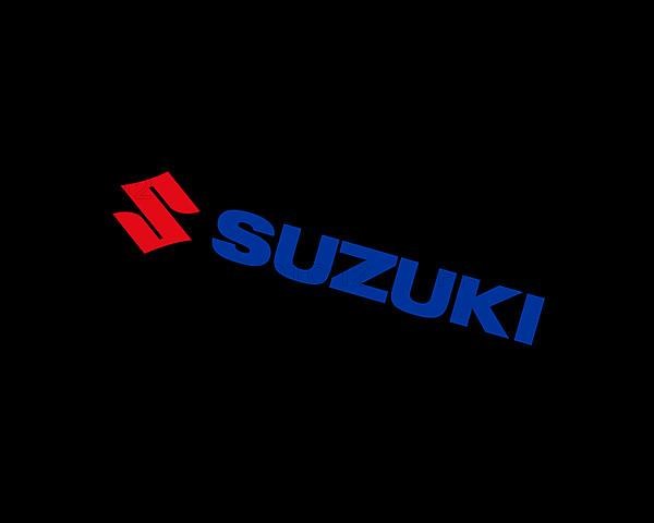 Suzuki Indomobile engine, rotated logo