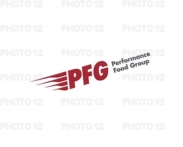 Performance Food Group, rotated logo