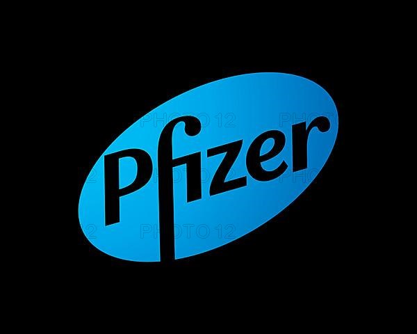 Pfizer, rotated logo
