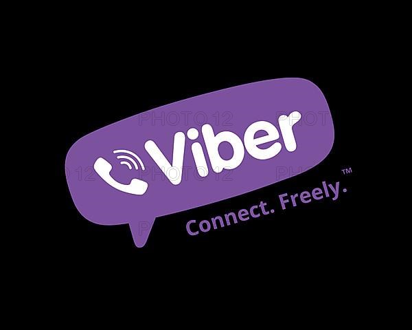 Viber, rotated logo
