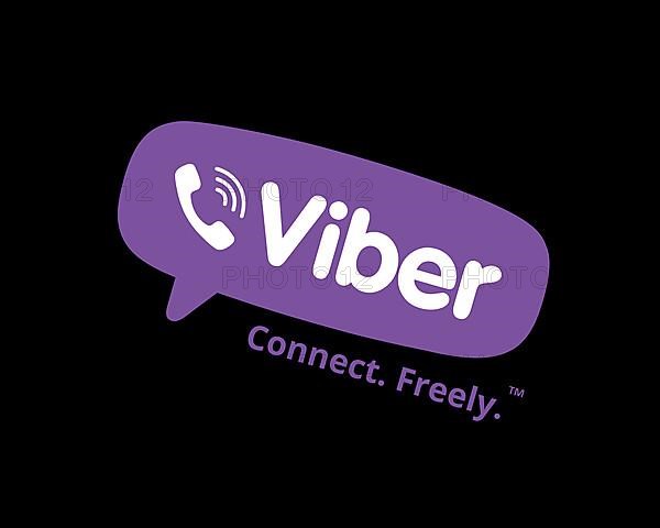Viber, rotated logo