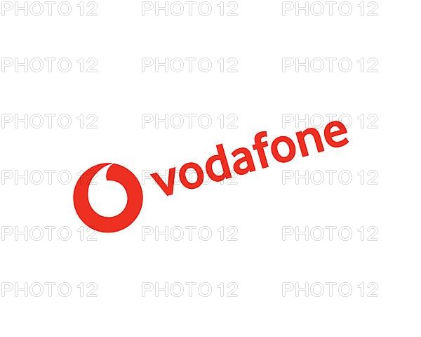 Vodafone Automotive, rotated logo