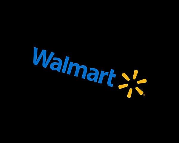 Walmart, rotated logo