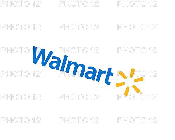 Walmart, rotated logo