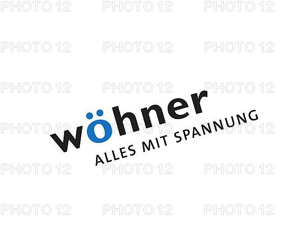 Woehner GmbH & Co. KG, rotated logo