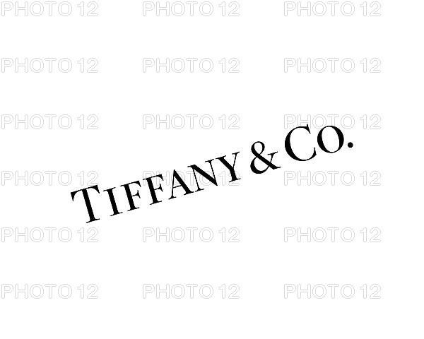 Tiffany & Co. Rotated Logo, White Background