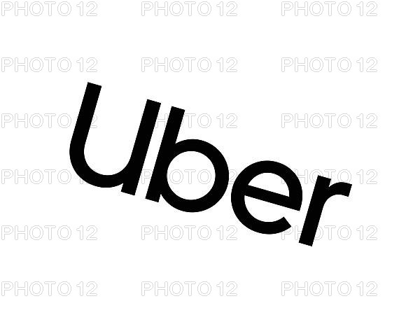 Uber, rotated logo