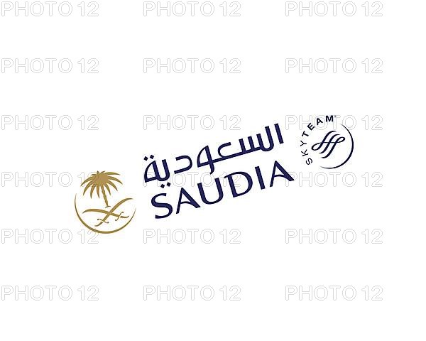 Saudia, rotated logo