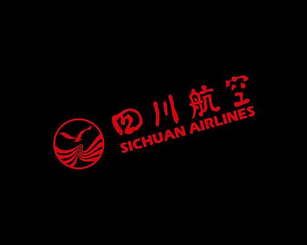 Sichuan Airline, rotated logo