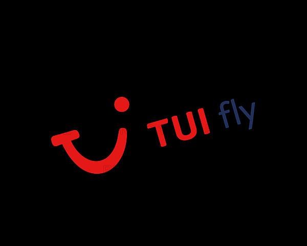 TUI fly Netherlands, rotated logo