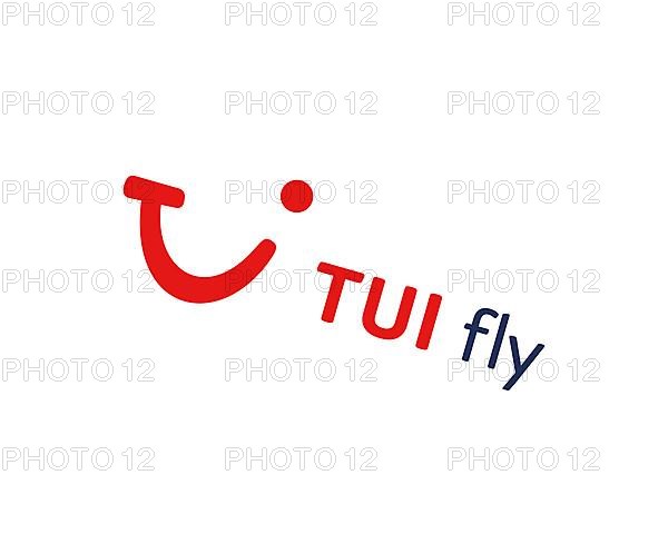 TUI fly Netherlands, rotated logo