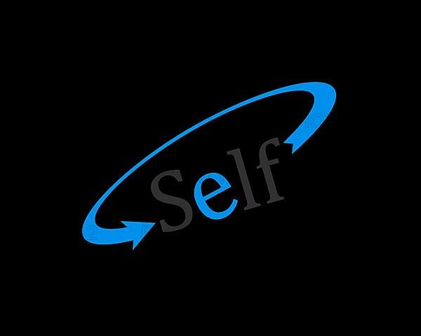 Self programming language, rotated logo