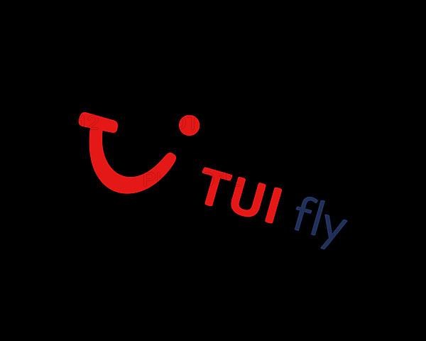 TUI fly Belgium, rotated logo