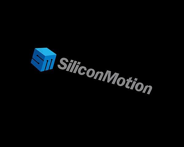 Silicon Motion, rotated logo