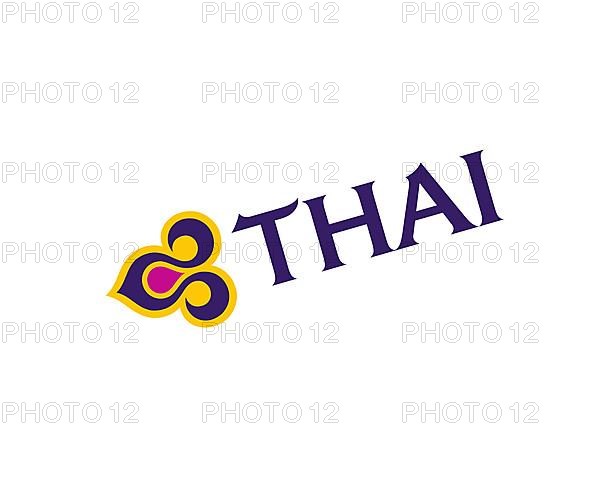 Thai Airways, rotated logo