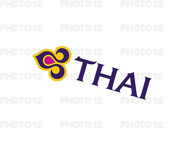 Thai Airways, rotated logo