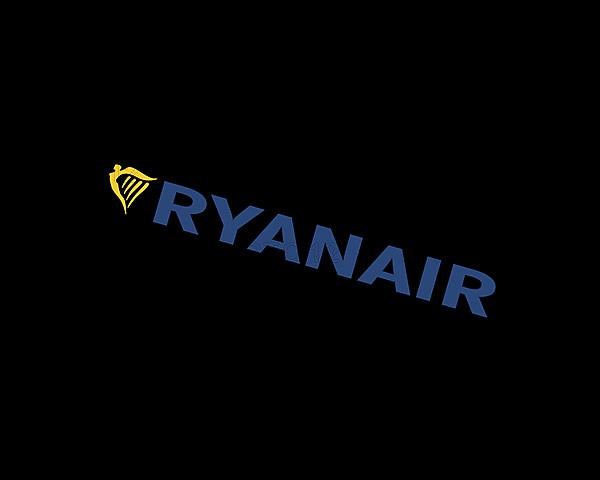 Ryanair, rotated logo