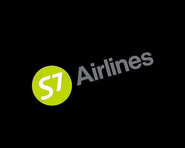 S7 Airline, rotated logo