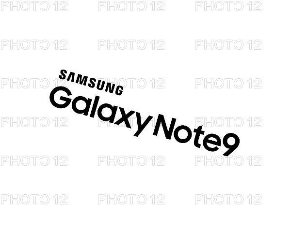 Samsung Galaxy Note 9, Rotated Logo