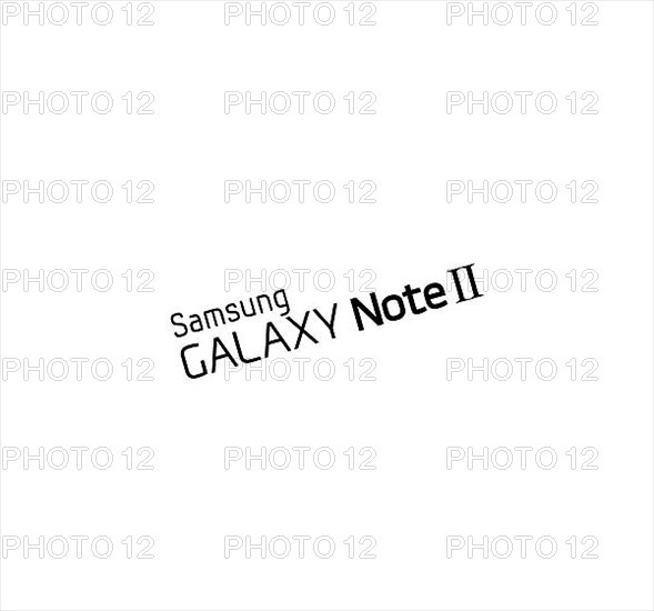 Samsung Galaxy Note II, rotated logo