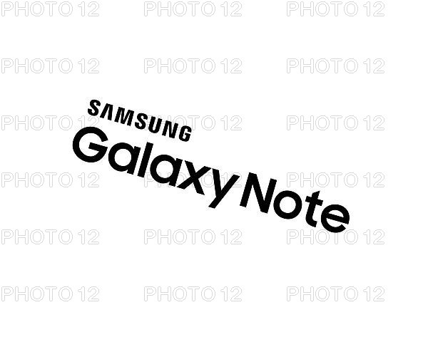 Samsung Galaxy Note series, rotated logo