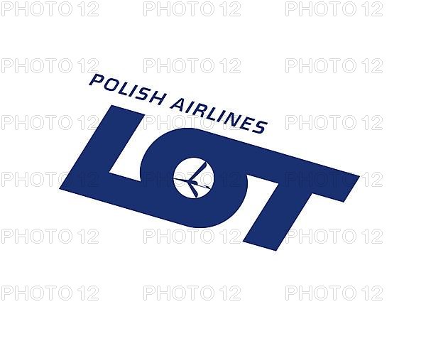 LOT Polish Airline, rotated logo