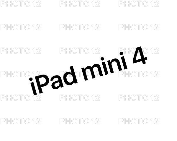 IPad Mini 4, Rotated Logo