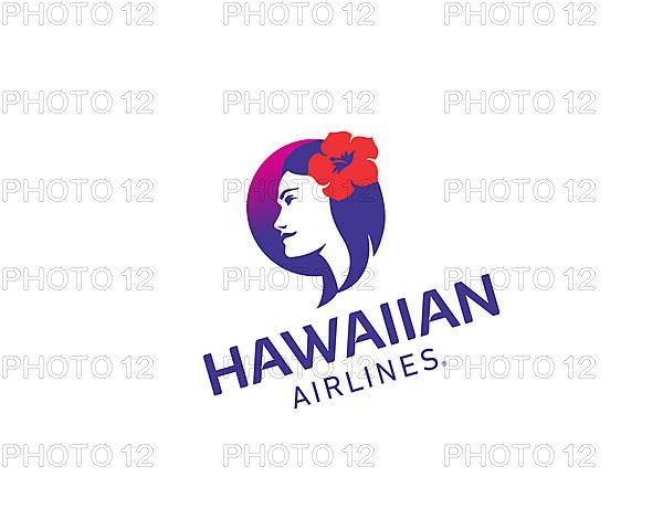 Hawaiian Airline, rotated logo