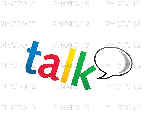 Google Talk, rotated logo