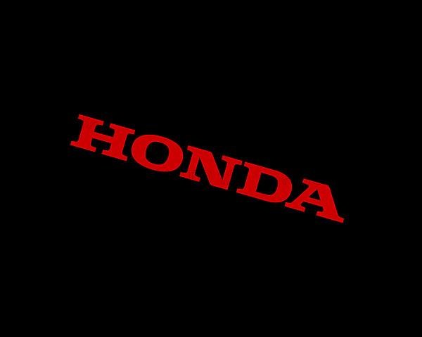 Honda, rotated logo