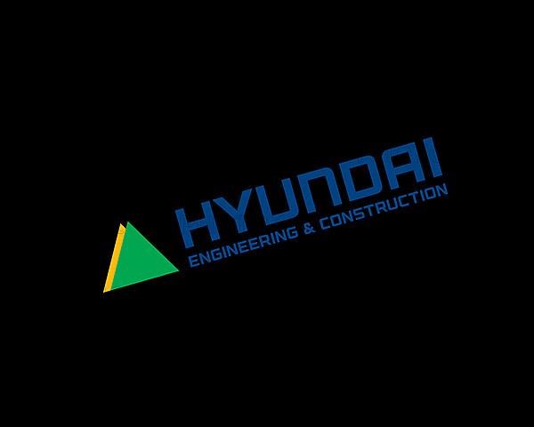 Hyundai Engineering & Construction, rotated logo