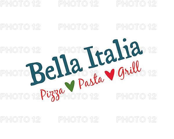 Bella Italia, rotated logo