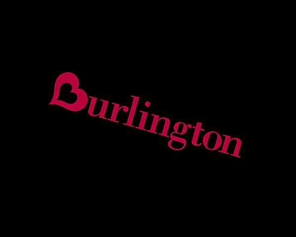 Burlington department store, rotated logo