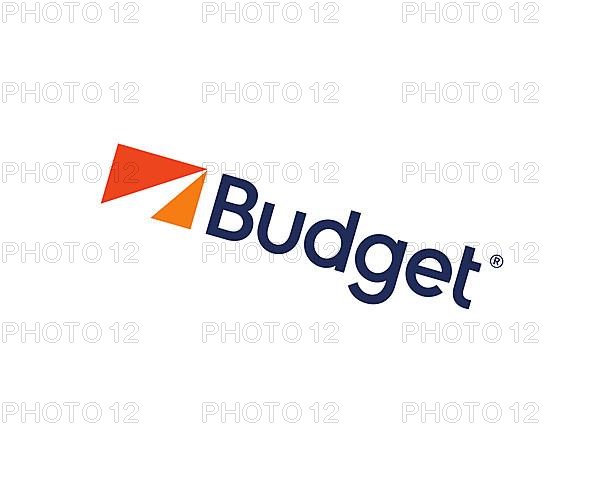 Budget Rent a Car, rotated logo
