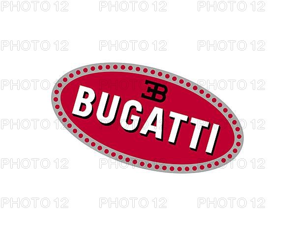 Bugatti, rotated logo