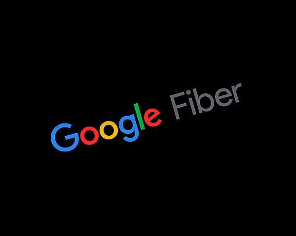 Google Fiber, rotated logo